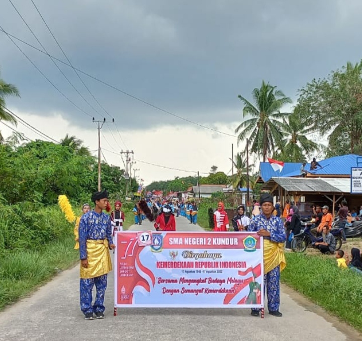 Pawai Karnaval Kundur Utara 2022